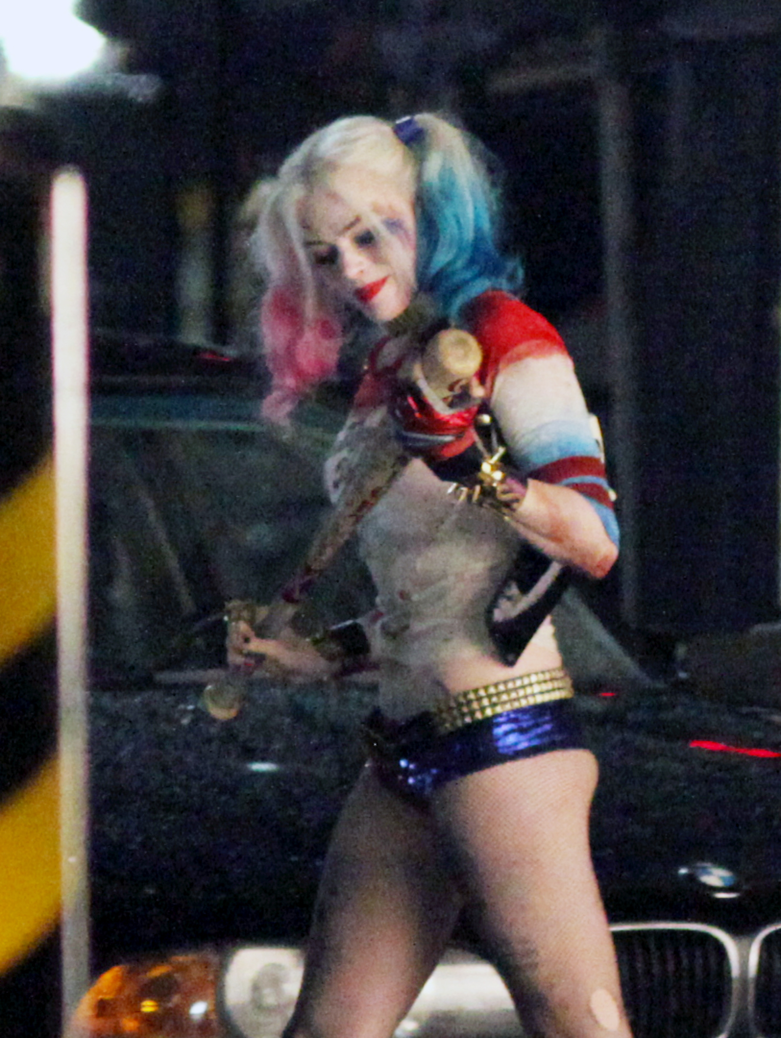 Harley Quinn En El Set De Suicide Squad Batman And DC Universe