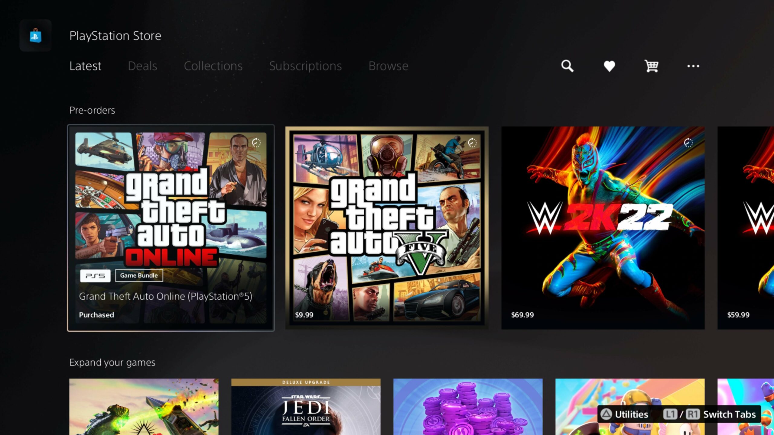 GTA Online gratis en PS5 ya disponible para su descarga