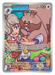 Pokémon TCG Scarlet & Violet—Destined Rivals_205_Arven’s Greedent_ES
